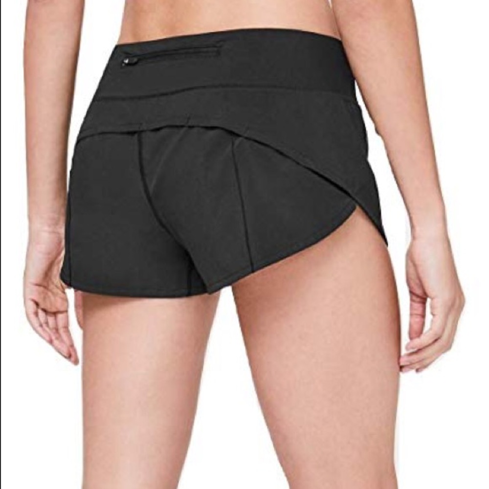 Black lulu lemon shorts.